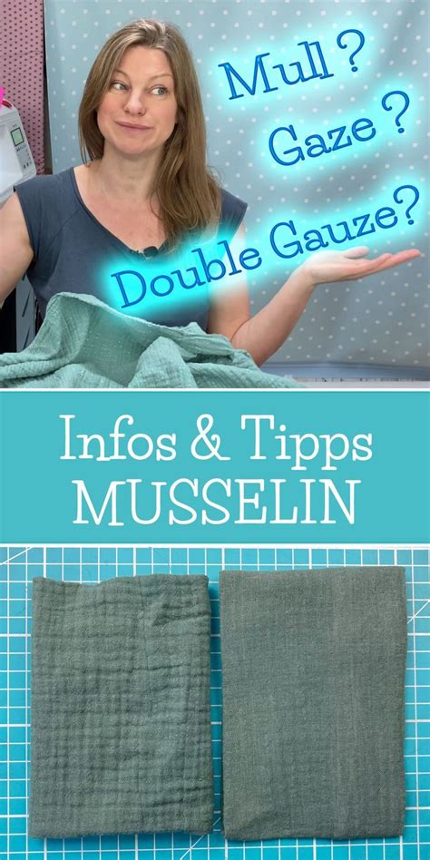 Infografik: Vergleich von Mull-, Musselin- und Moltontüchern