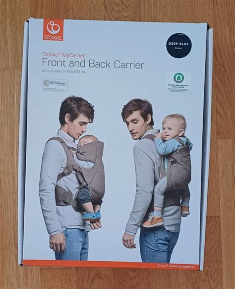 Produktbilder der Stokke MyCarrier Babytrage