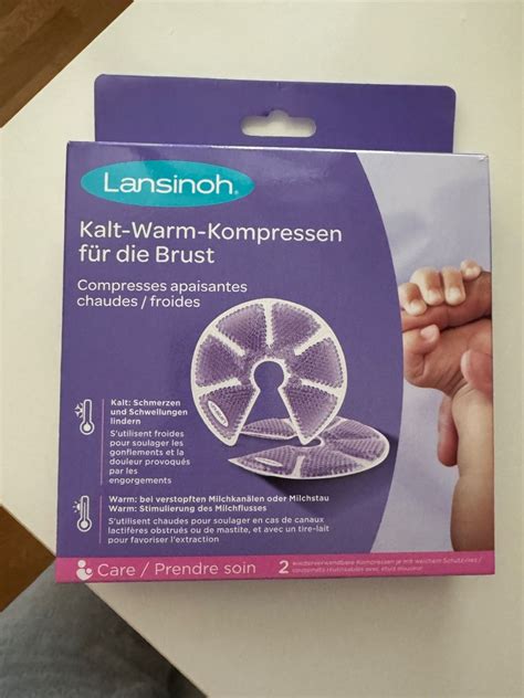 Detailansicht der Lansinoh Stilleinlage, die die Saugfähigkeit und die blaue Polymerkern-Technologie zeigt