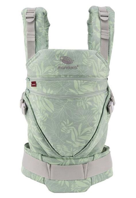 Die Manduca XT Cotton Babytrage in einer ansprechenden Farbe, die ihre Vielseitigkeit demonstriert.