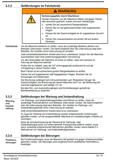 Symbolbild für einen Kindersicherheitstest mit Warnhinweis.
