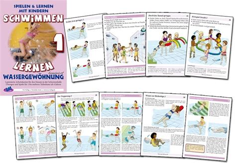 Kinder lernen spielerisch schwimmen