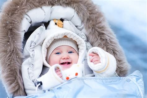 Schema zur Zwiebel-Technik bei Babykleidung im Winter