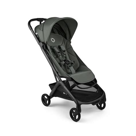Bugaboo Butterfly im zusammengeklappten Zustand, bereit für den Transport.