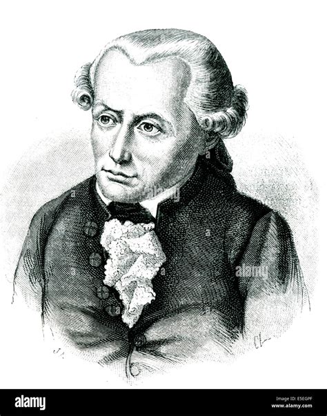 Porträt von Immanuel Kant, einem zentralen Denker der Aufklärung