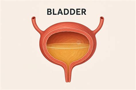 Illustration: Anatomie der Blase und der beteiligten Nerven