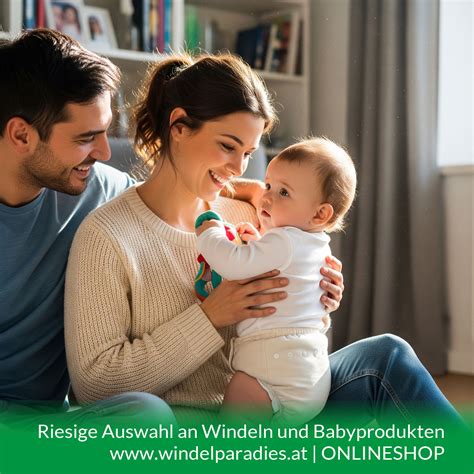 Auswahl an Babyprodukten in einem Fachmarkt