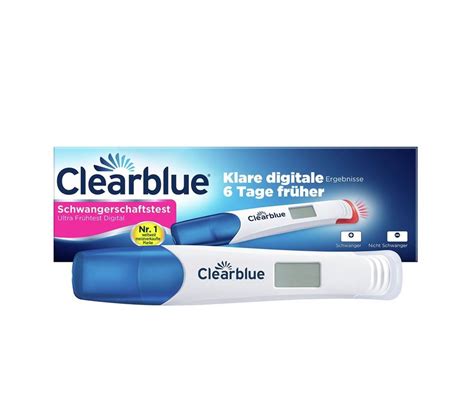 Vergleich verschiedener Clearblue Schwangerschaftstestmodelle