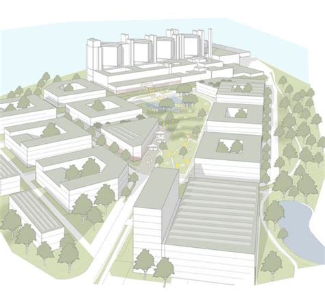 Übersichtskarte des Klinikums am Bruderwald mit markiertem Raum Symphonie