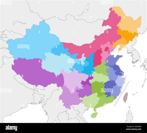Karte von China mit Hervorhebung der Regionen mit hoher Umweltverschmutzung und entsprechenden Fehlbildungsraten bei Neugeborenen.