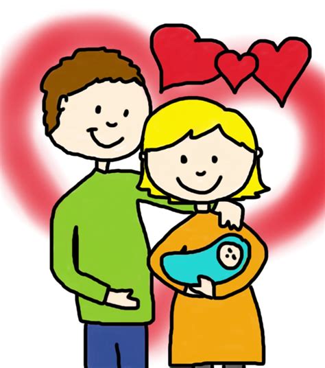 Illustration einer sicheren Bindung zwischen Eltern und Kind