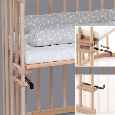Detailaufnahme eines babybay Spannbetttuches mit Gummizug
