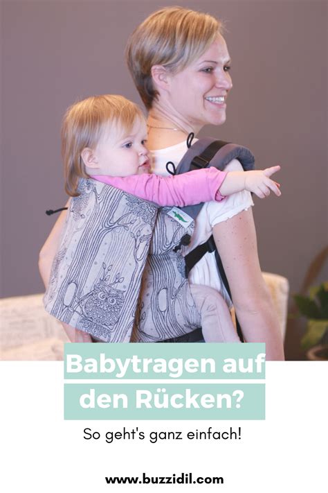 Übersicht verschiedener Babytragen für das Rückentragen