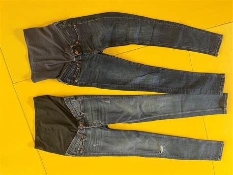 Vergleich verschiedener Bauchbandvarianten bei Umstandsjeans