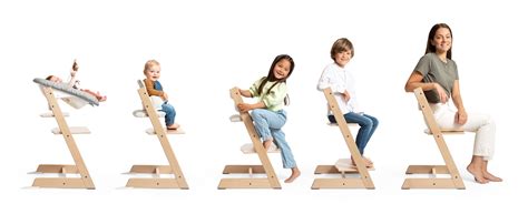 Vergleich der verschiedenen Generationen des Stokke Tripp Trapp Stuhls