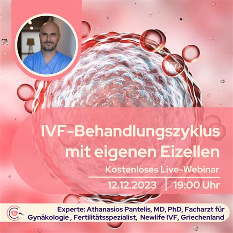 Vergleichsgrafik: Erfolgsraten IVF mit eigenen Eizellen vs. Eizellspende