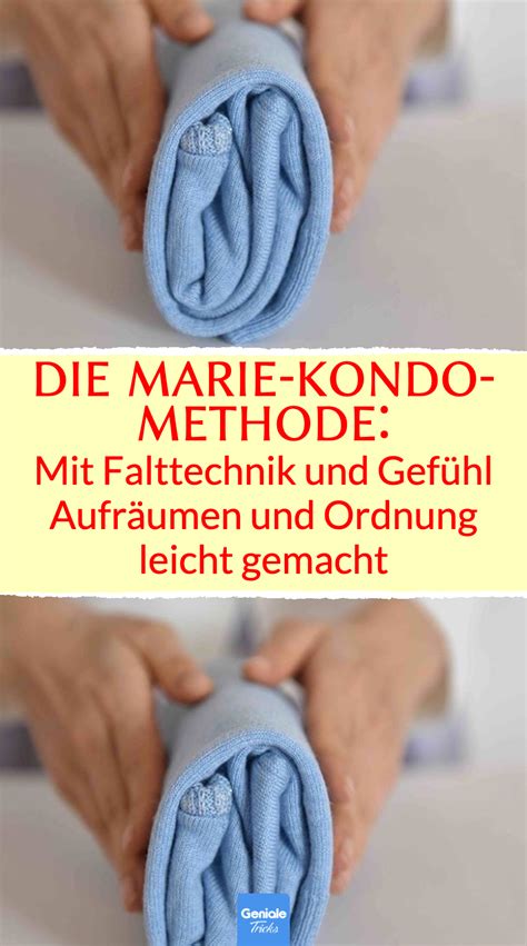 Aufbewahrung von gefalteter Kleidung in Schubladen nach Marie Kondo Methode