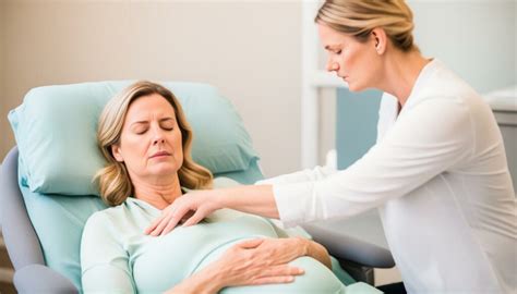 Infografik, die verschiedene Methoden der Schmerztherapie während der Geburt darstellt
