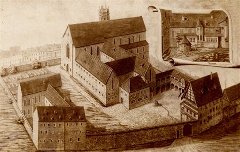 Das Augustinerkloster in Erfurt, wo Luther eintrat