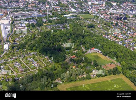 Luftaufnahme des Allee-Centers in Hamm.