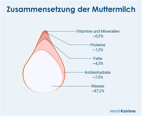 Infografik: Zusammensetzung und Vorteile von Muttermilch