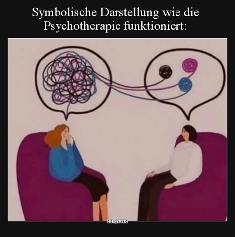 Symbolische Darstellung einer Psychotherapie-Sitzung