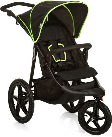 Sportlicher Dreirad-Kinderwagen mit schwenkbarem Vorderrad