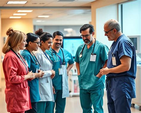 Team von Ärzten und Pflegekräften, die zusammenarbeiten, um eine Patientin zu versorgen