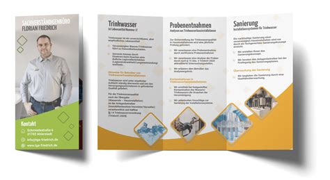 Beratungsstelle mit informativen Flyern und einer freundlichen Beraterin