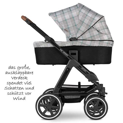 Detailansicht des ABC Design Viper 4 mit Babywanne und Sportsitz