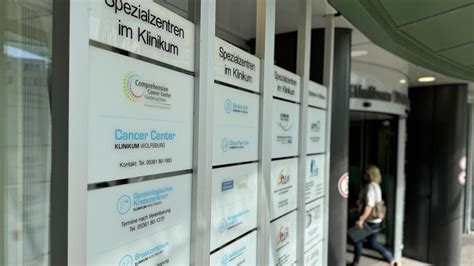 Schema der gynäkologischen Abteilungen des Klinikums Wolfsburg