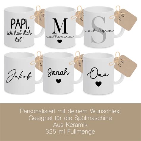 Beispiele für personalisierte Geschenke zur Schwangerschaftsverkündung: Tassen, Schnuller, Rubbelkarten.