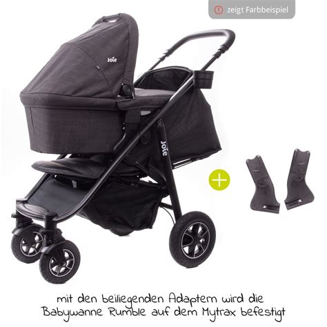 Collage aus verschiedenen Joie Signature Produkten (Kinderwagen, Babyschale, Hochstuhl)