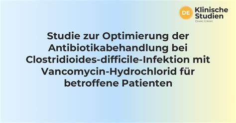 Schema zur Antibiotikabehandlung in der Schwangerschaft