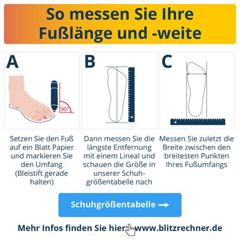 PEPINO Messschablone zur Bestimmung von Schuhgröße und Weite