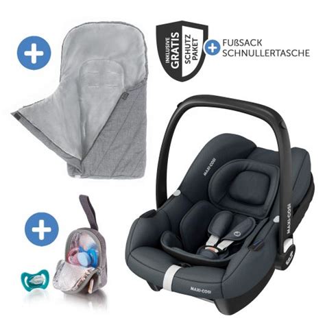 Maxi-Cosi CabrioFix i-Size Babyschale in Essential Graphite