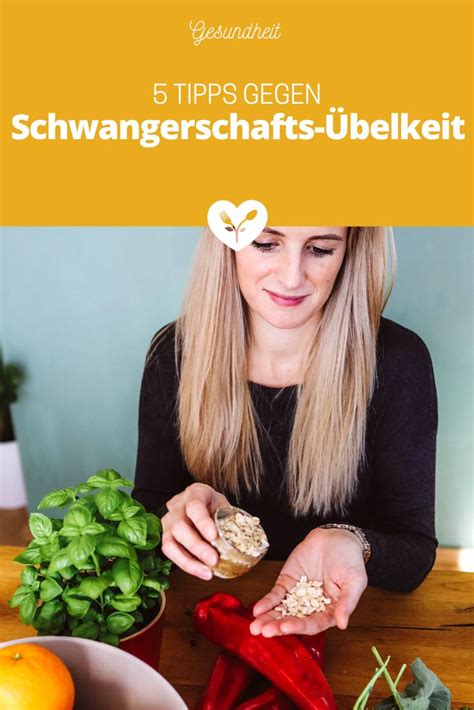 Infografik mit Tipps gegen Schwangerschaftsübelkeit