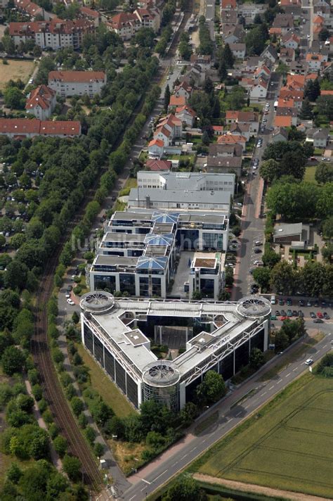 Luftaufnahme der Hochtaunuskliniken in Bad Homburg
