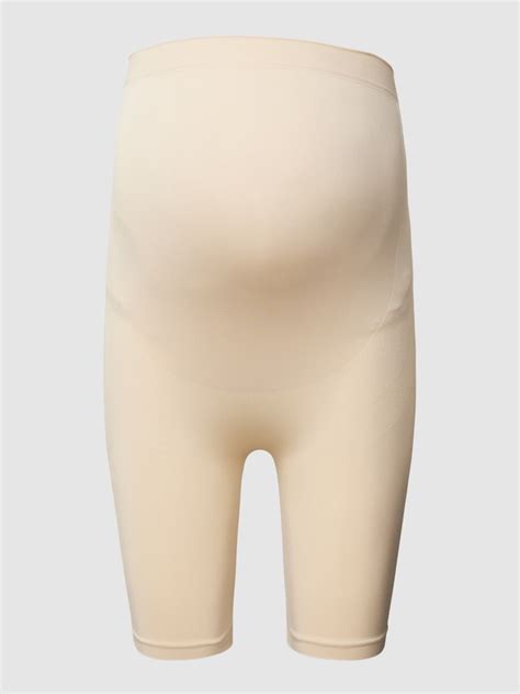 Collage aus verschiedenen Arten von Umstands-Shapewear: Bodysuit, Bauchband, Shorts mit hoher Taille, Camisole.
