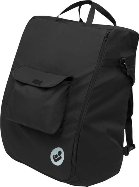 Design der ultrakompakten Maxi-Cosi Reisetasche mit Kinderwagen darin