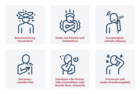 Infografik mit den typischen Symptomen eines Magen-Darm-Infekts bei Kindern und Anzeichen von Austrocknung
