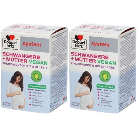 Verpackung von Doppelherz system SCHWANGERE + MÜTTER VEGAN