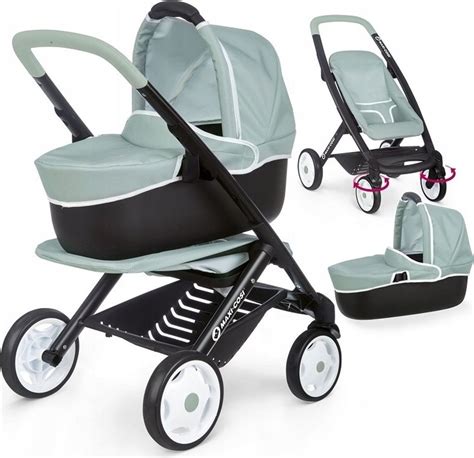 Produktbild eines Maxi-Cosi Kinderwagens mit Leder-Accessoires