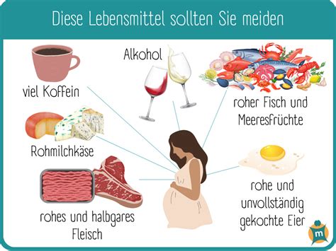 Infografik: Risiken von Infektionen während der Schwangerschaft