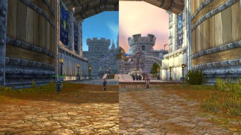 Grafik, die den Unterschied im Spieltempo zwischen WoW Classic und modernen MMORPGs darstellt