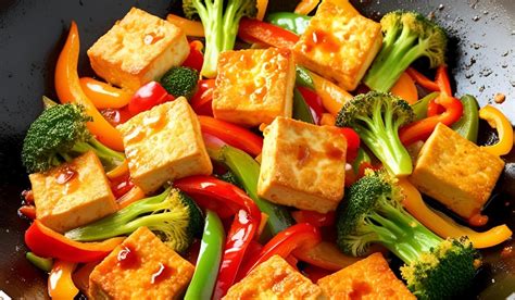 Knusprig gebratener Tofu