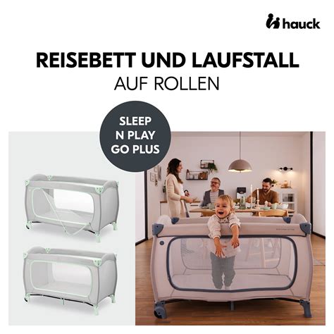 Vergleich der Liegeflächen und Abmessungen von Hauck Reisebetten