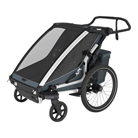 Illustration des Thule Chariot Infant Sling im Fahrradanhänger