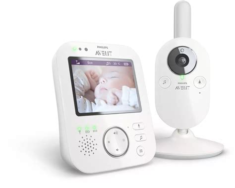 Produktfoto des Philips AVENT SCD630 Baby Monitors mit Elterneinheit und Kamera