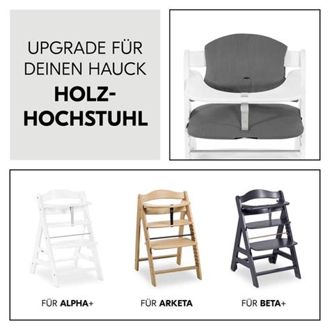 verschiedene Modelle von hauck Hochstühlen nebeneinandergestellt